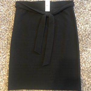 NWT LOFT tie- waist pencil skirt